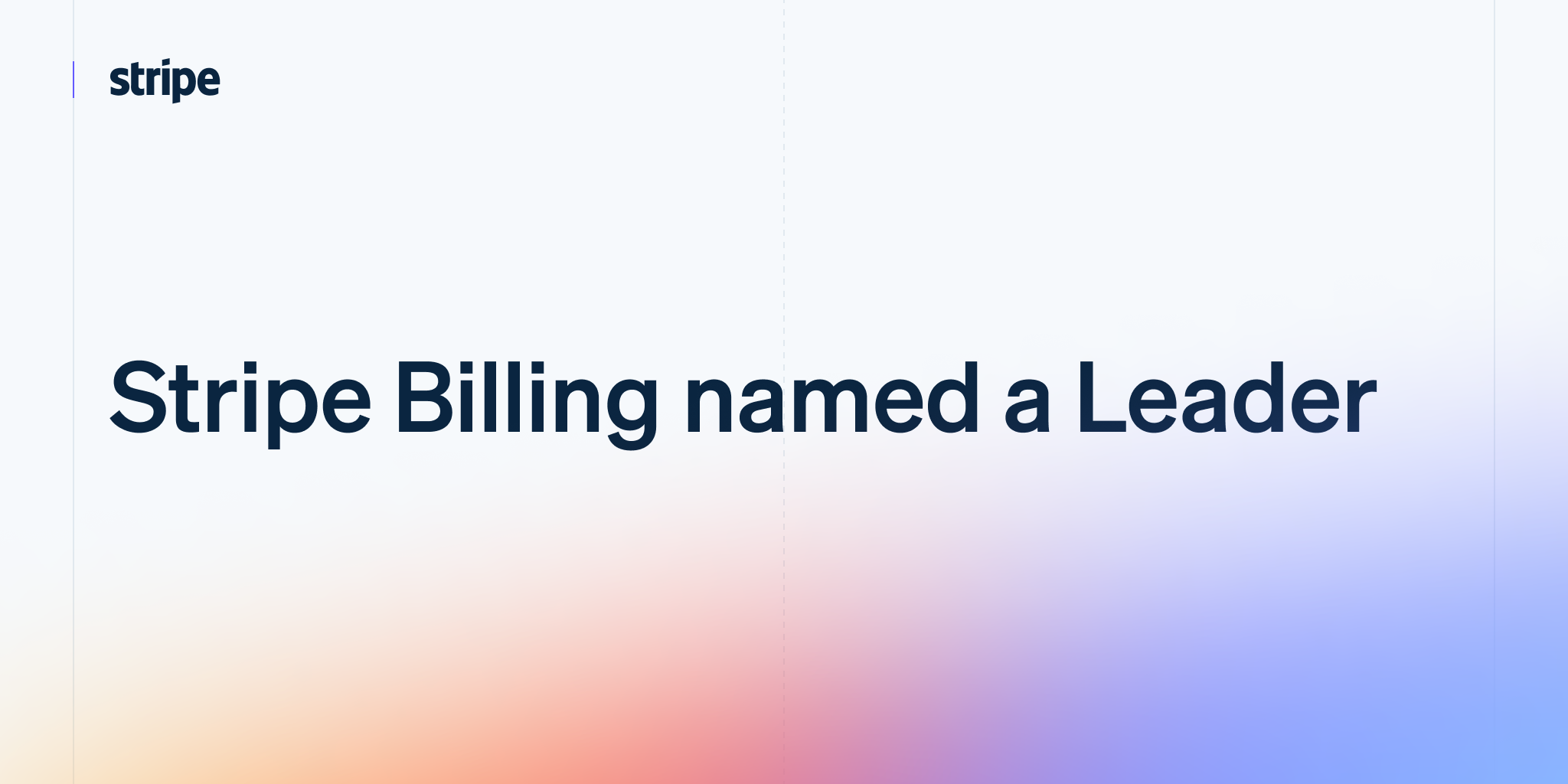 Newsroom > Stripe named a leader by Forrester > Cover Image